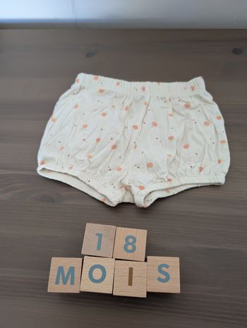 Short été Kiabi 18 mois 