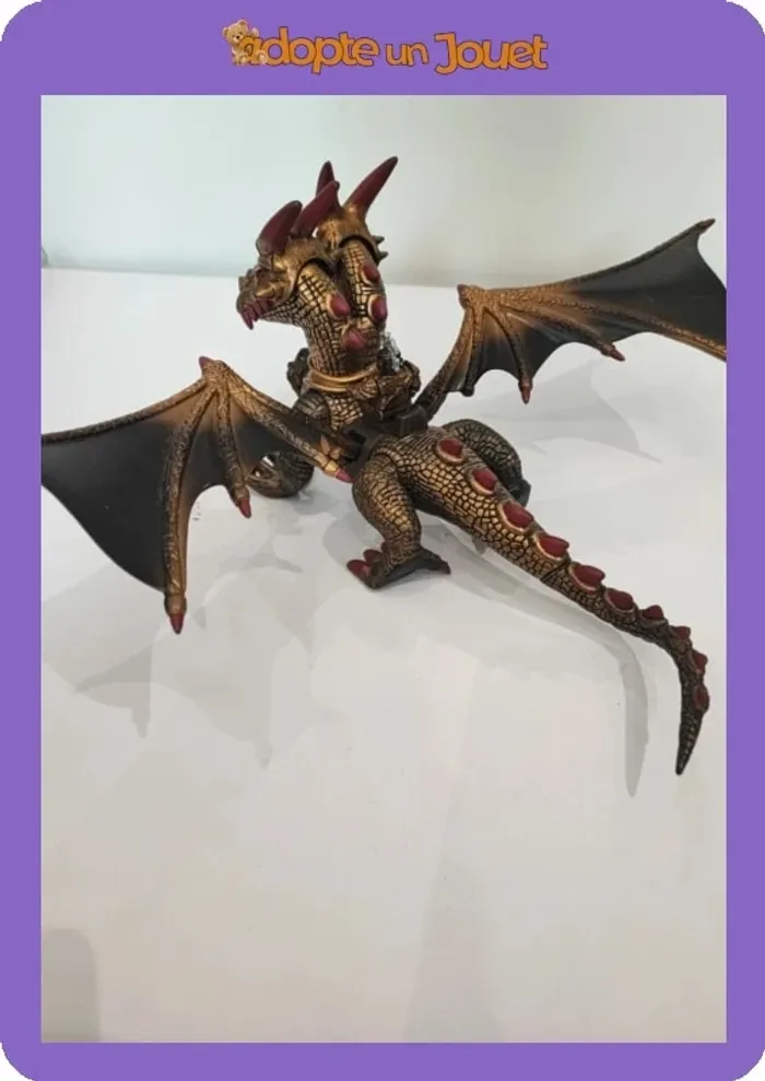 Dragons bronze 2 têtes Mega Bloks Krystal Wars - photo numéro 2