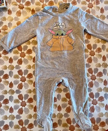 Pyjama fin en coton Star Wars 6mois