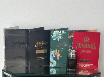 Jean Paul Gaultier 4x1.5 ml  - Gucci By cucci 5ml.