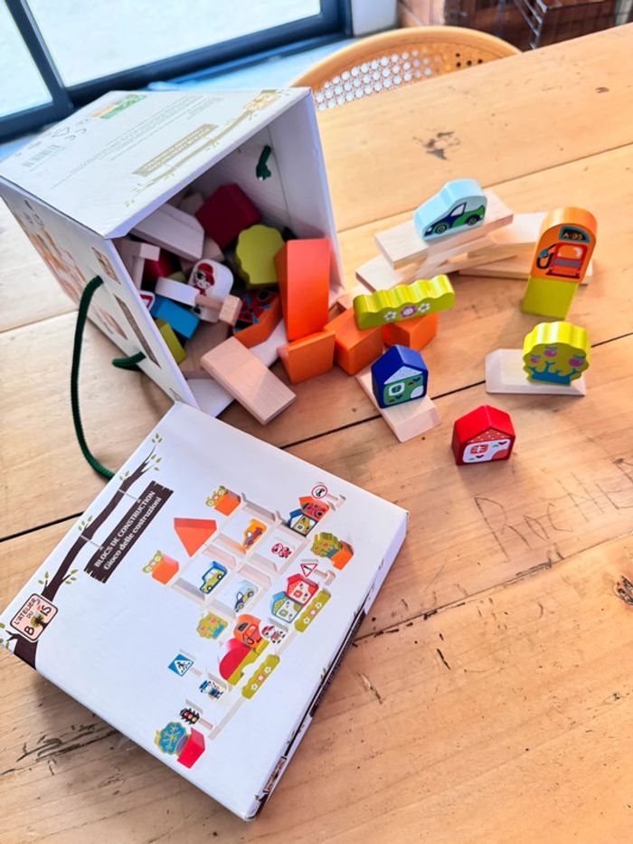 Blocs construction bois