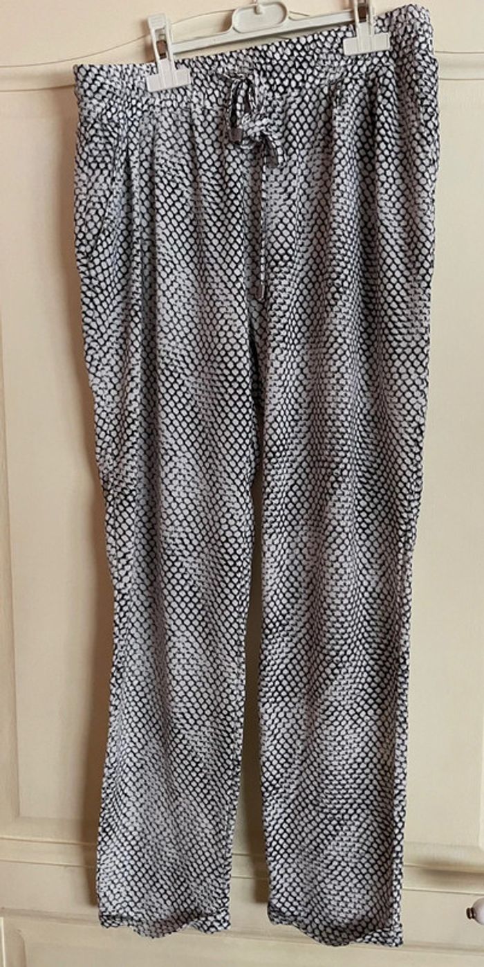 Pantalon fluide imprimé
