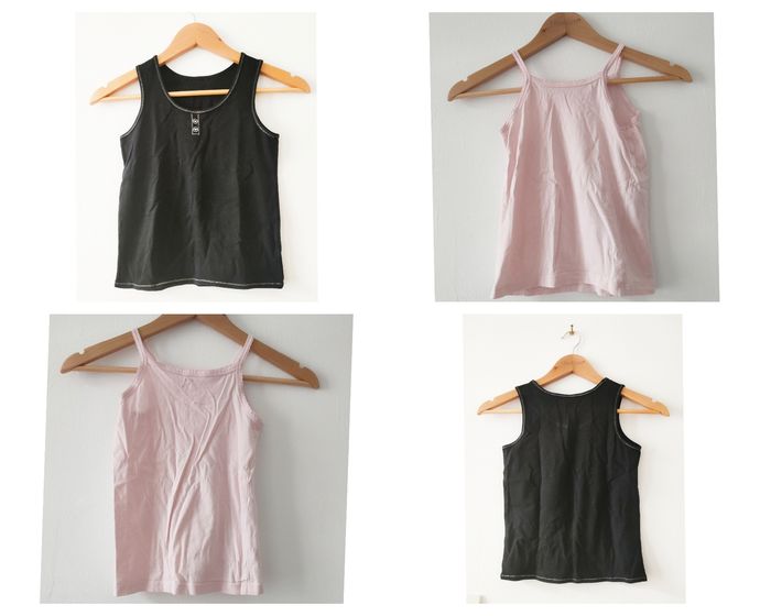 Lot de 2 débardeurs 8 ans Kiabi