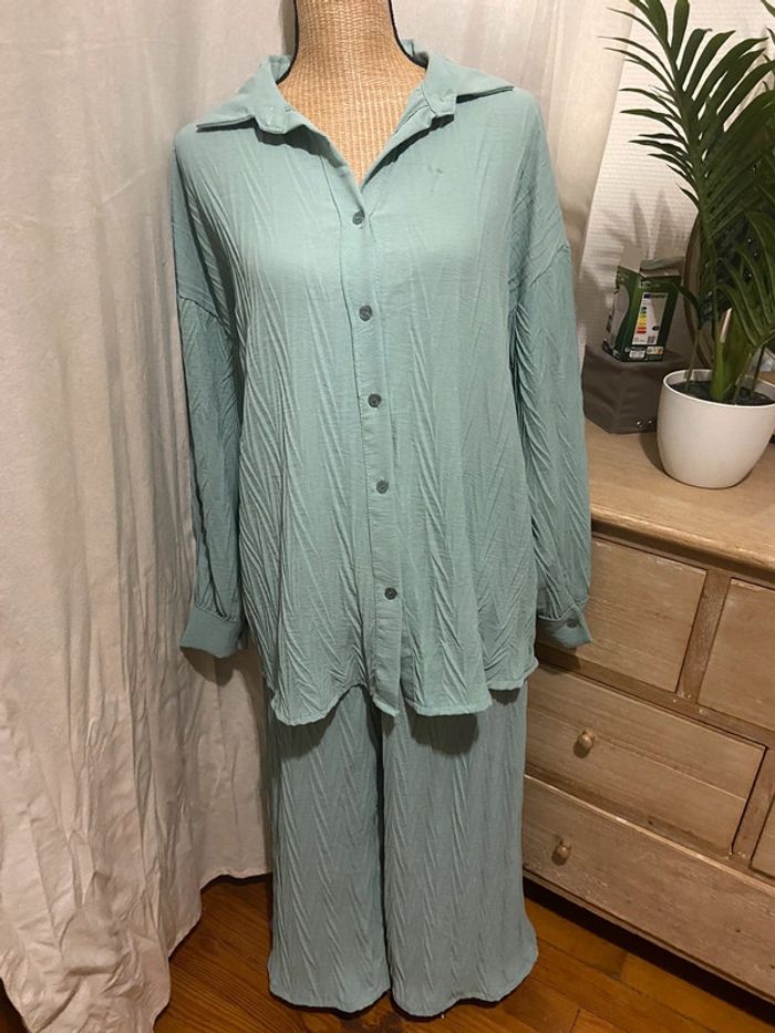 Ensemble vert eau