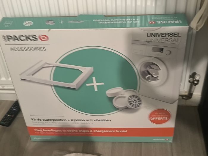 Kit de superposition machine a laver