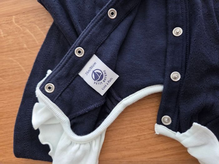 Robe Petit Bateau bleue marine - photo numéro 5