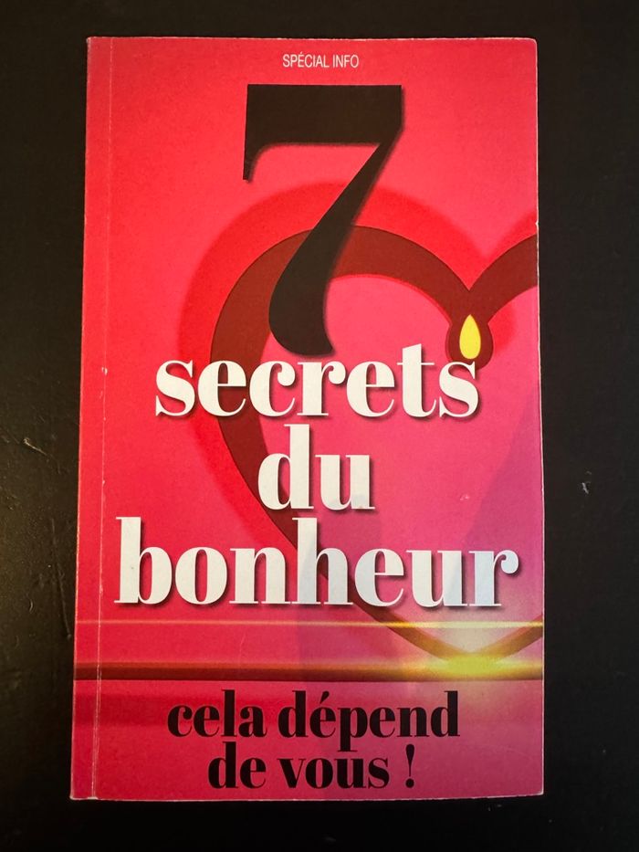 Livre secrets du bonheur
