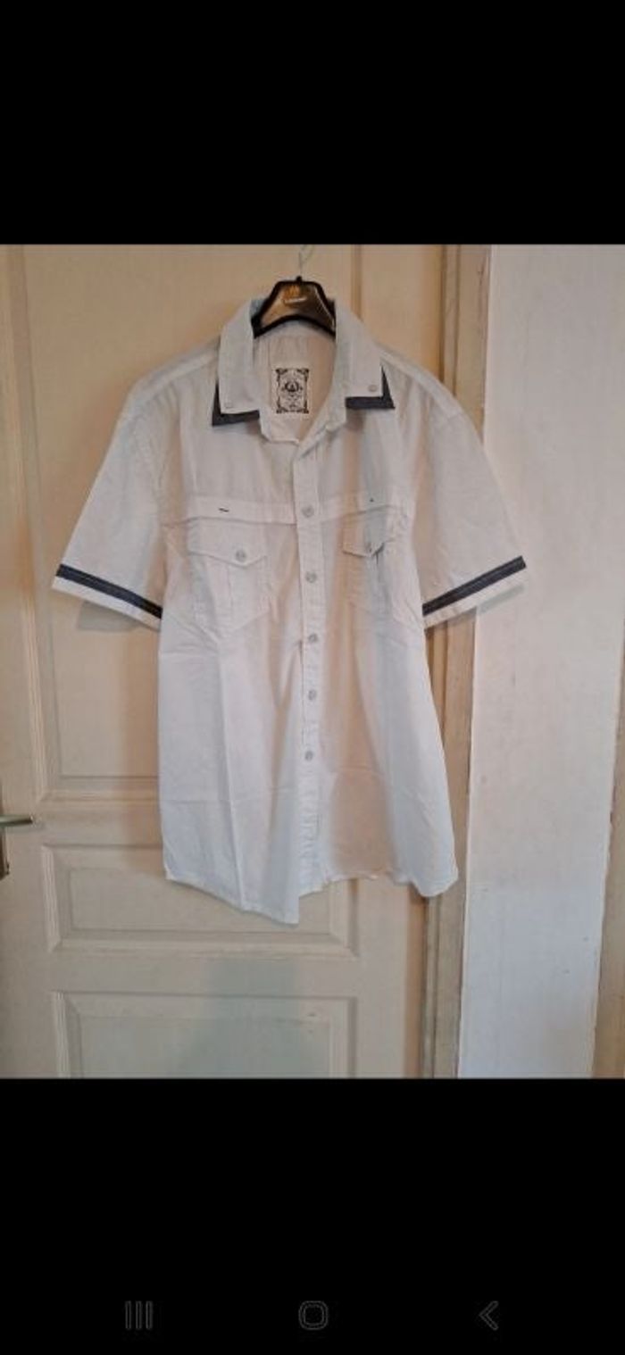 Chemise homme manche courte