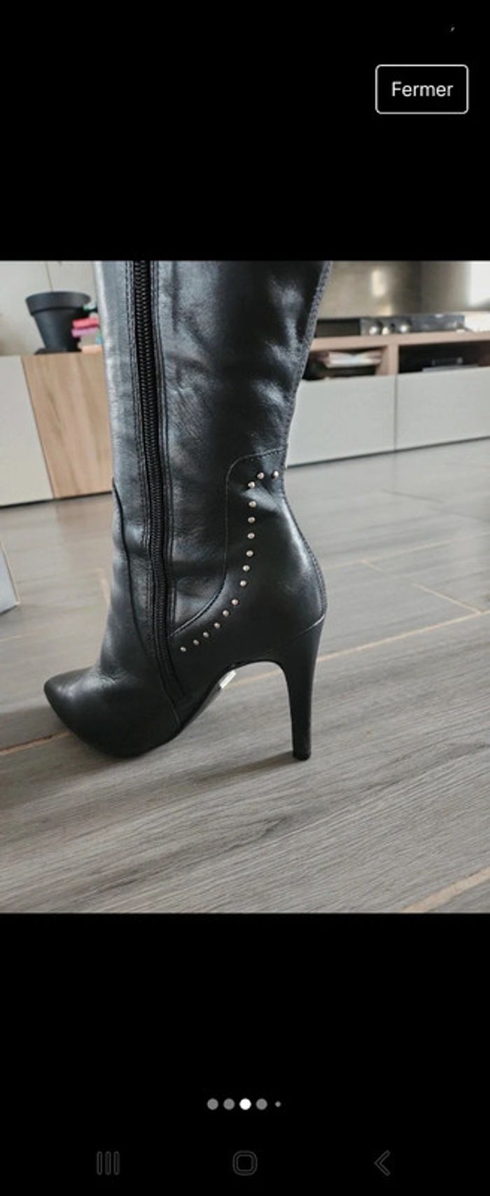 Bottes en cuir minelli - photo numéro 8
