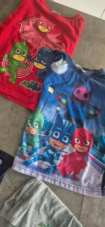 Lot de 2 pyjamas pyjamasks