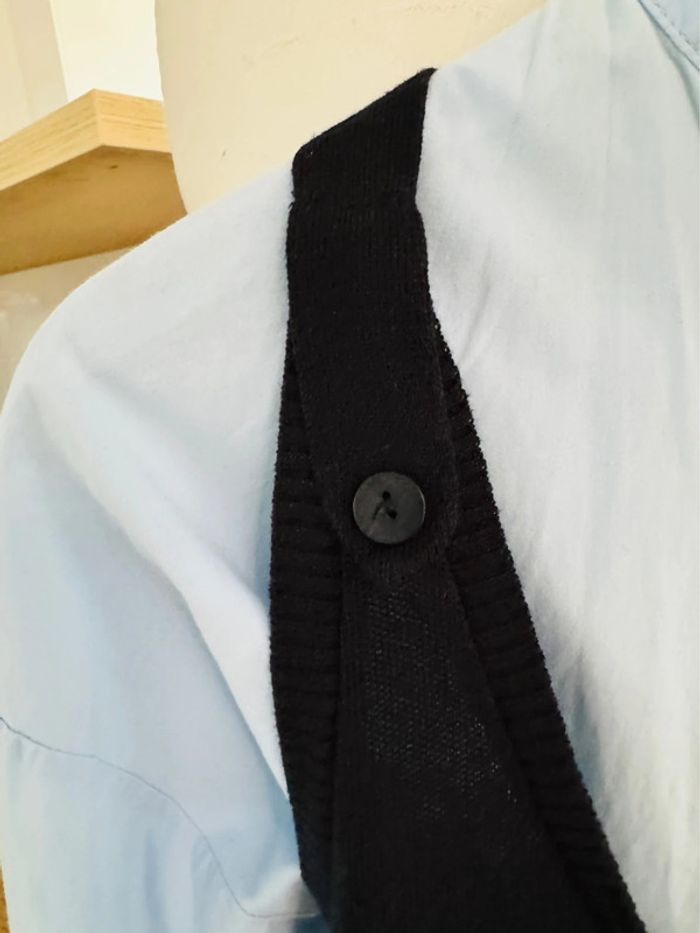 Gilet coton taille L sans manches - photo numéro 5