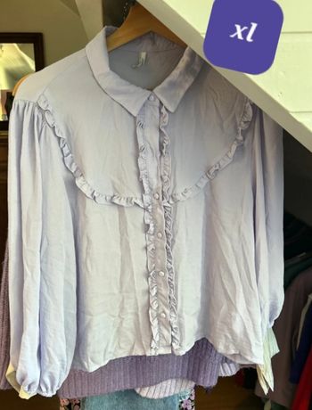 Blouse femme en 42 , couleur lilas
