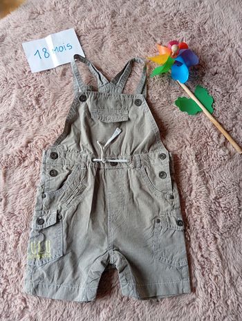 Salopette  courte 18 mois