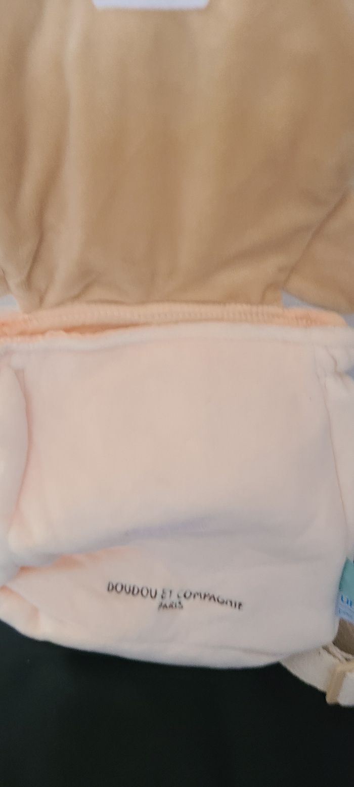 Sac à dos enfant Peluche Lion Doudou et Compagnie Unicef - photo numéro 2