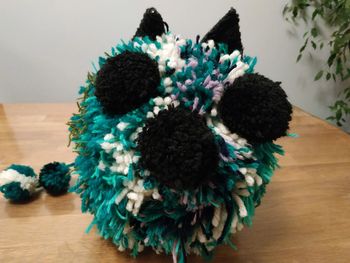 Doudou peluche laine