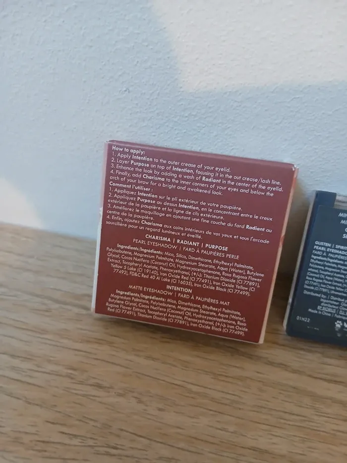 2 mini palettes de fards à paupières Chella neuve - photo numéro 4