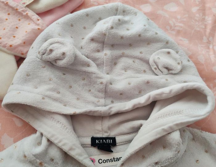Veste / gilet zippé à capuche Kiabi 18 mois - photo numéro 5