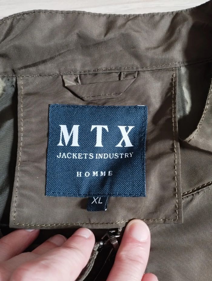 Veste légère homme neuve taille L MTX Jackets Industries - photo numéro 3