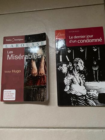Livres Victor Hugo