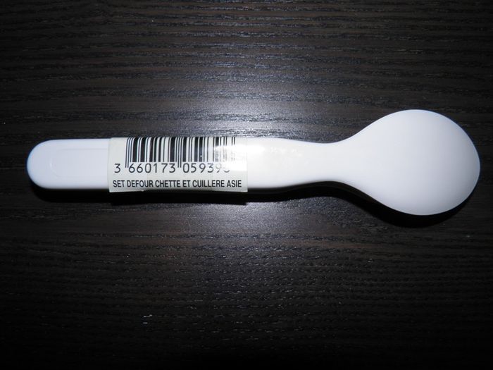 Ensemble repas bébé mélamine "La chaise longue", neuf jamais utilisé - photo numéro 5