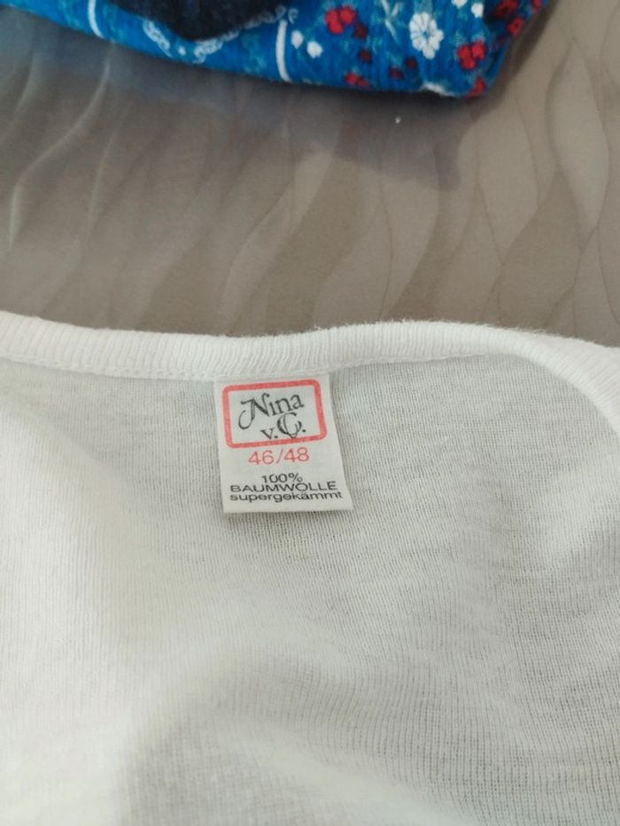 Tee shirt manches longues coton taille 46 48 - photo numéro 4