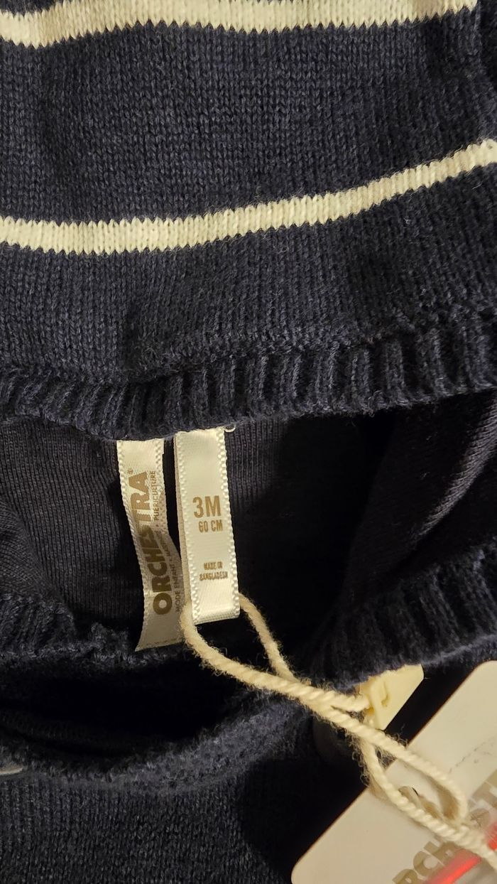 Neuf (non porté) 🏷😍🤩 superbe gilet 3 mois garçon 🤩😍 - photo numéro 3