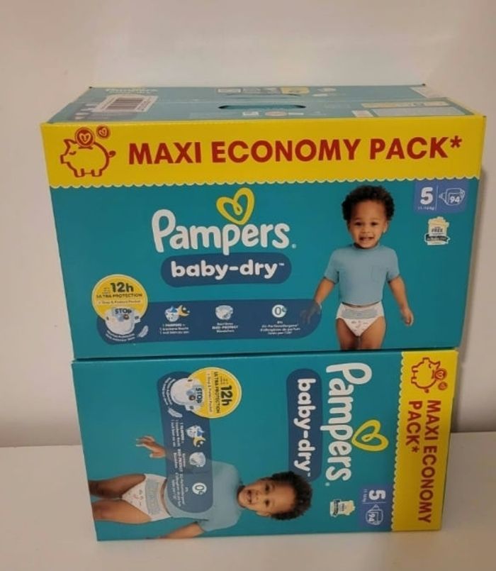 Couches pampers taille 5