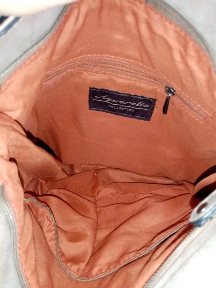 Sac à main à franges aquarelle - photo numéro 3