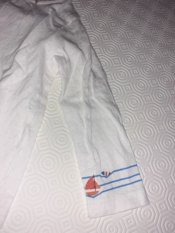 Chemisier blanc 6 mois - photo numéro 3