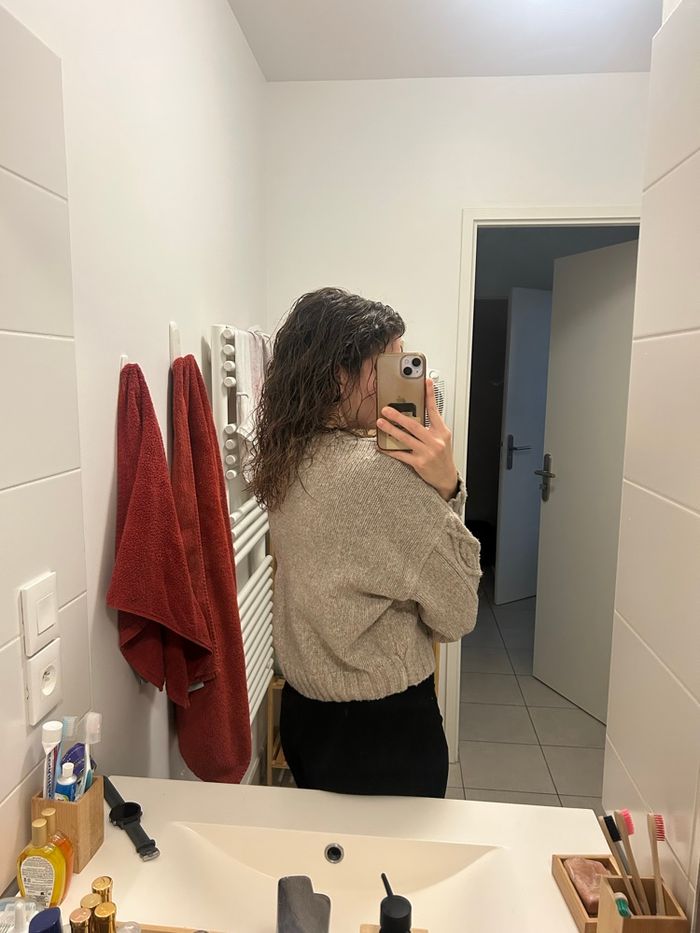 Pull beige - photo numéro 2