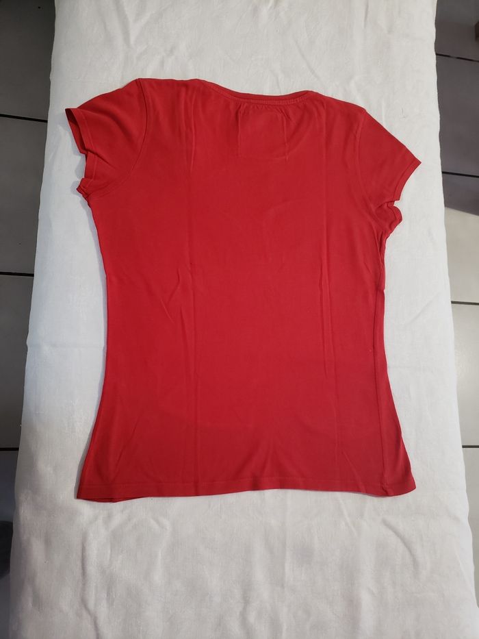T-shirt rouge manches courtes - photo numéro 5