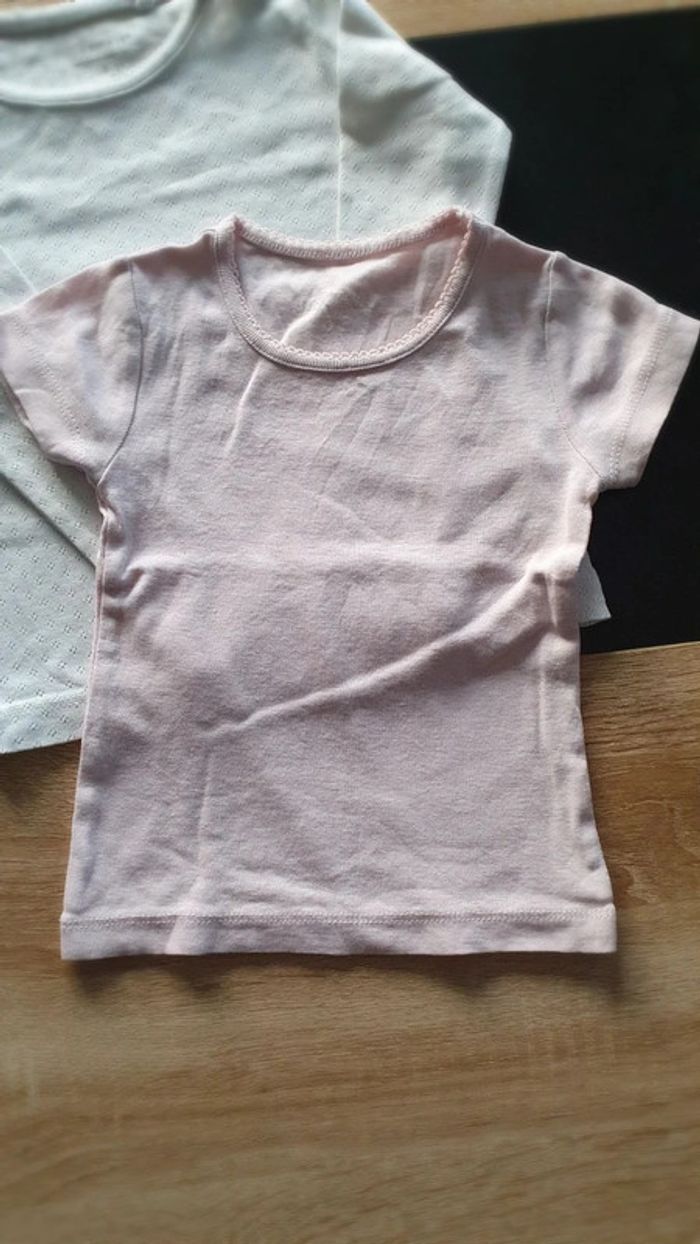 Lot de 2 maillots de corps 2-3 ans - photo numéro 2