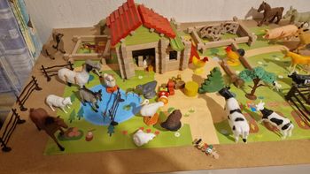 Ferme avec tous les animaux fourni
