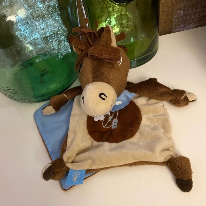 Doudou de secours plat cheval