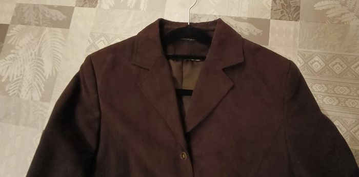 Veste marron suédine - photo numéro 3