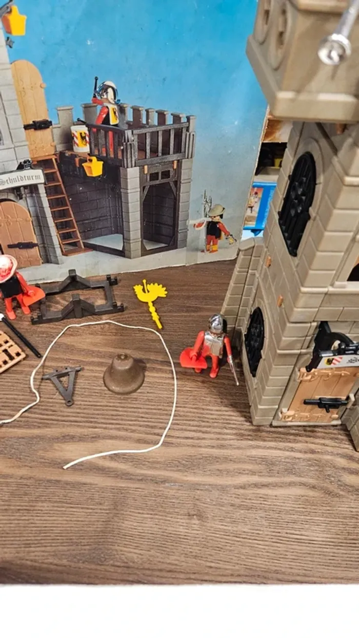 Tour médiéval avec cloche playmobil - photo numéro 6