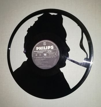 Silhouette Georges Brassens