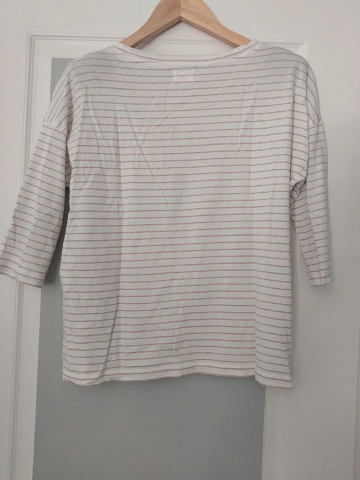 Tee shirt marinière Yerse taille S excellent état - photo numéro 4