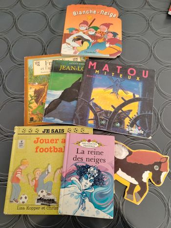 Lot de 7 livres pour enfants