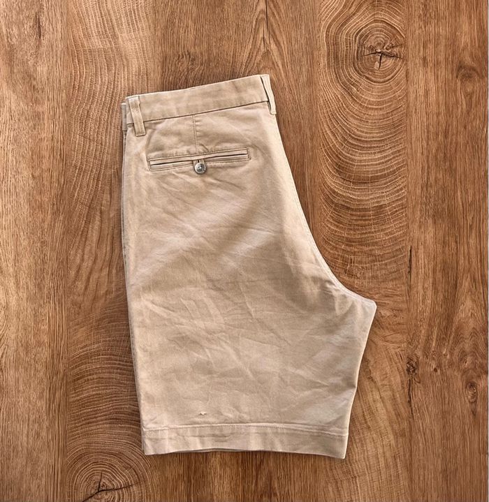 Short chino beige CHAPS pour homme, taille W 33 (42 taille française) - photo numéro 3