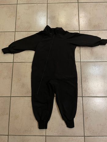 Combinaison étanche IELM 104cm (3-4 ans) noire sans capuche