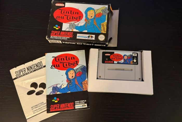 Tintin au Tibet Super Nintendo - photo numéro 2