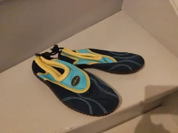 Chausson enfant mer/plage T35