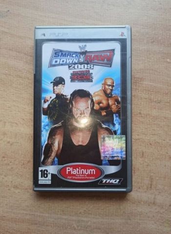 Jeu psp Smackdown vs raw 2008