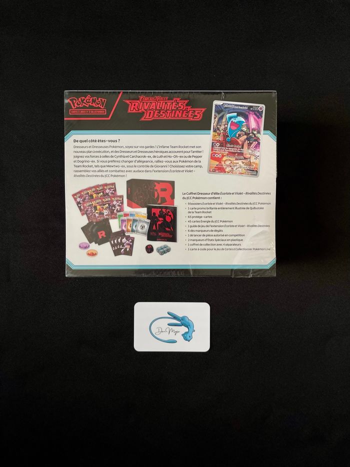 Pokémon ETB Rivalités Destinées EV 10 : 109€ - photo numéro 2