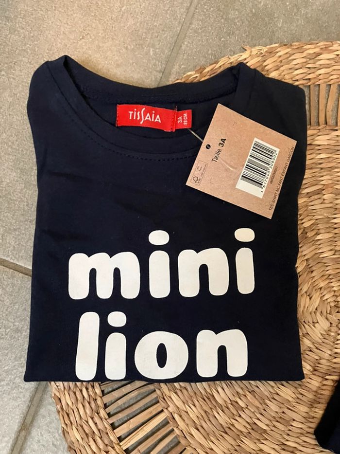 Lot de 2 tee-shirts mère et fils - photo numéro 3