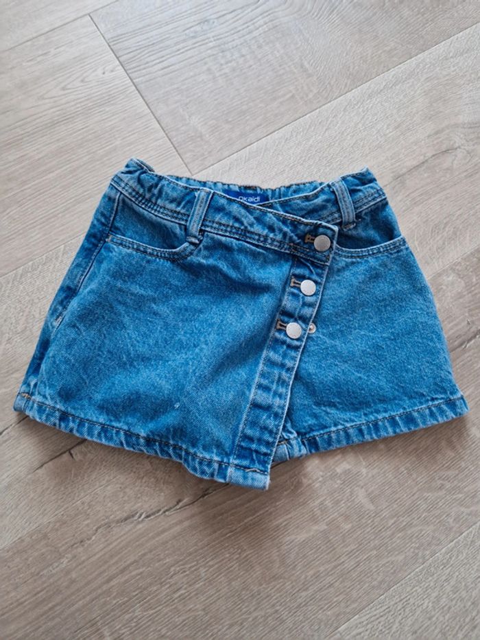 Jupe-short okaidi 🎀 3 ans