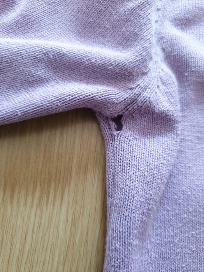 gilet violet 8 ans - photo numéro 4