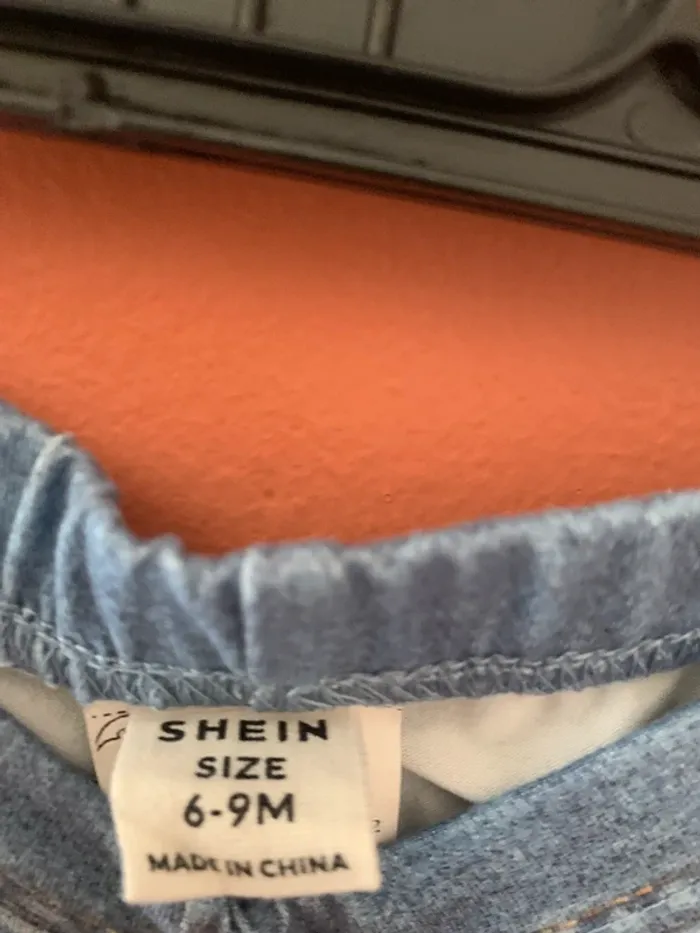 👖 Jegging effet jean déchiré – 6 à 9 mois – Shein - photo numéro 4