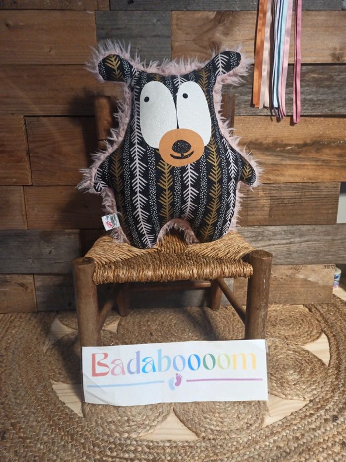 Peluche coussin déboutonnez moi tbe